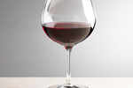 Red wine glass